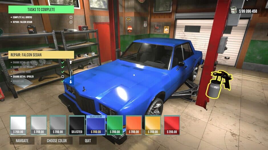 Car Tuning Garage Simulator screenshot