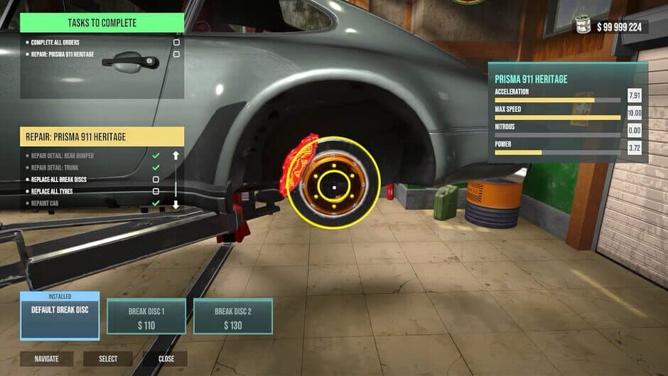Car Tuning Garage Simulator screenshot