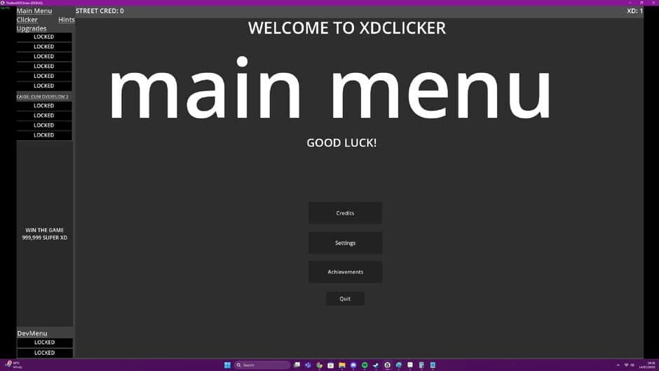 Xd Clicker screenshot