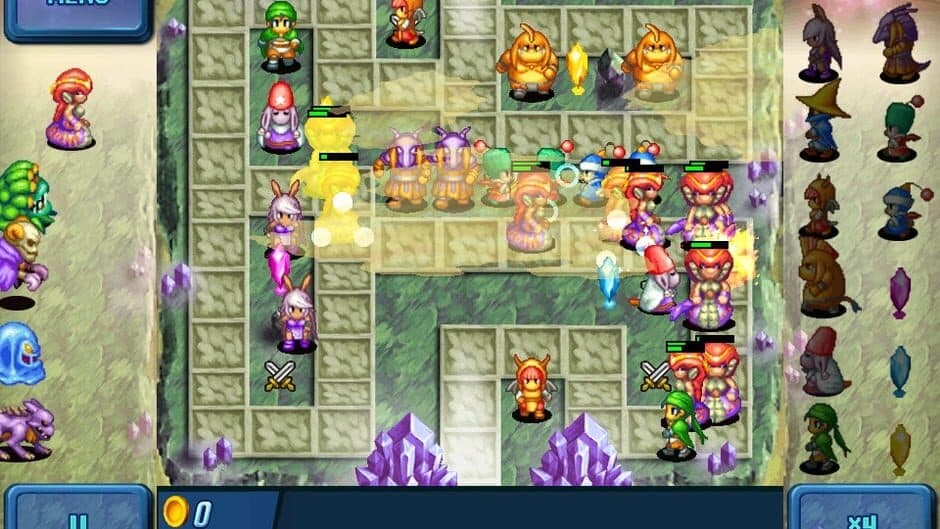 Crystal Defenders screenshot