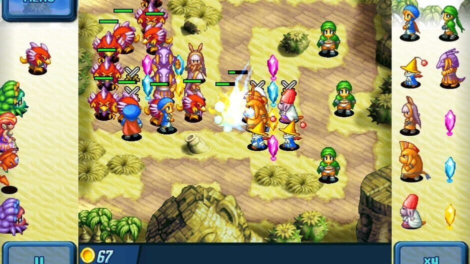 Crystal Defenders screenshot