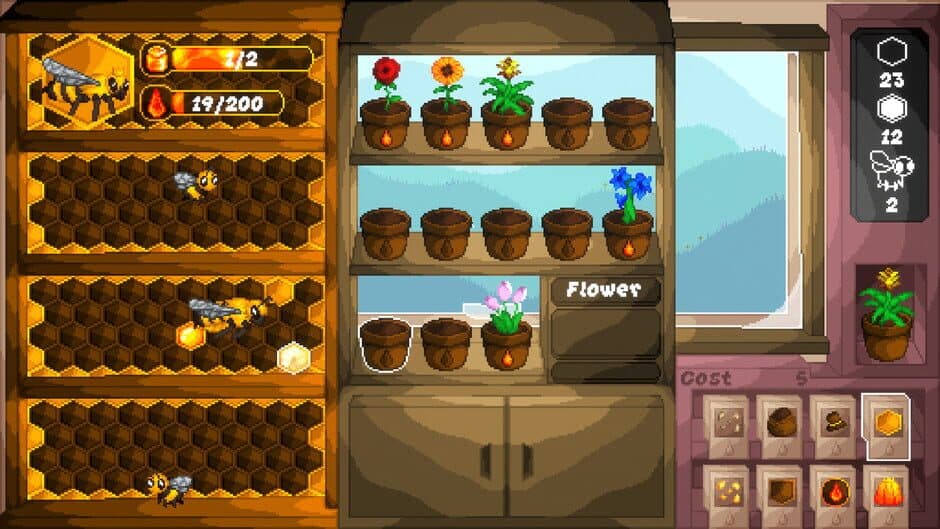 Bloom 'N' Buzz screenshot