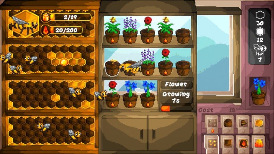 Bloom 'N' Buzz screenshot