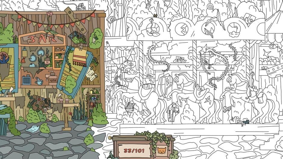 Hidden Cats: Old Amusement Park screenshot