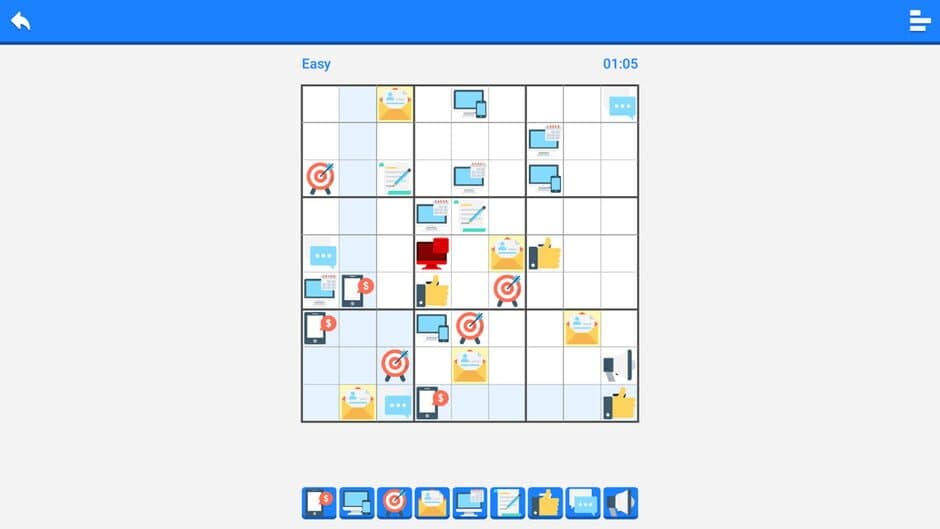 Sudoku-X screenshot