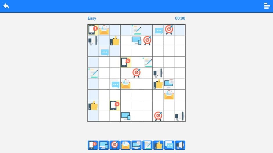 Sudoku-X screenshot