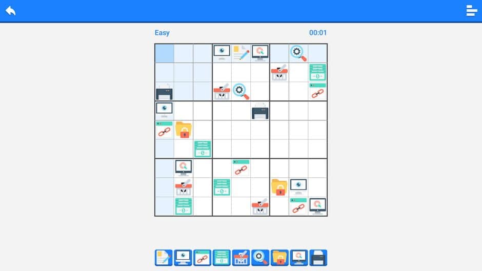 Sudoku-9 screenshot