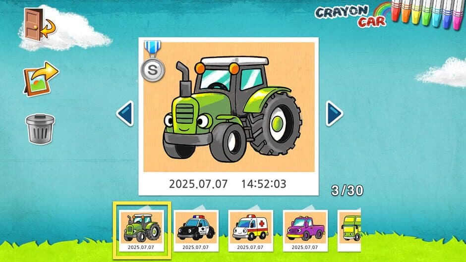 Crayon Car screenshot