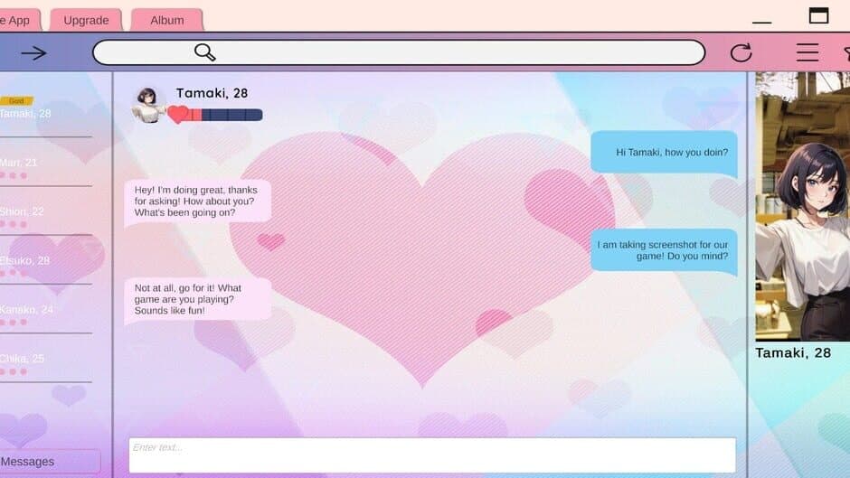 Dating App Simulator screenshot