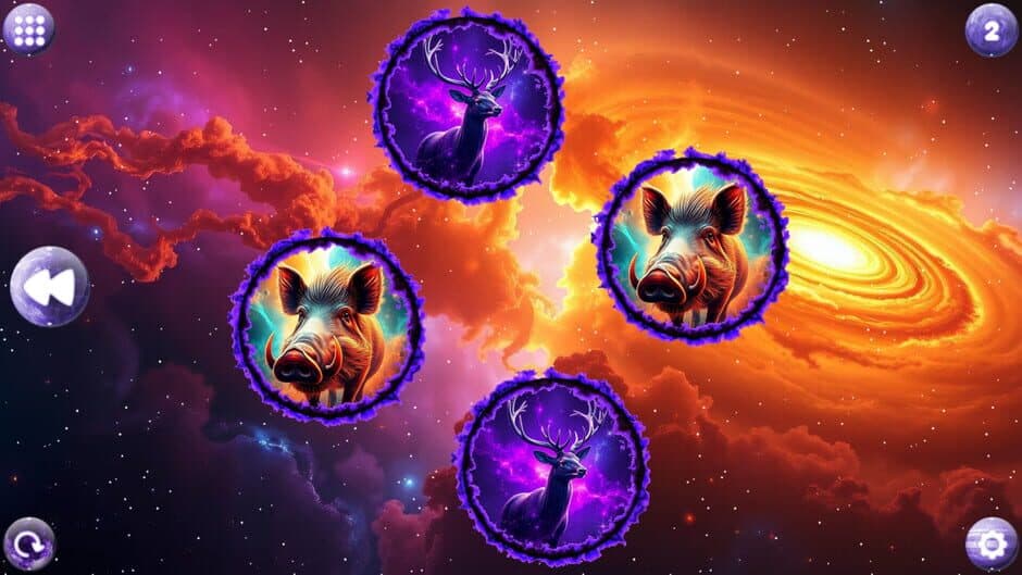 Space Memory: Artiodactyls screenshot