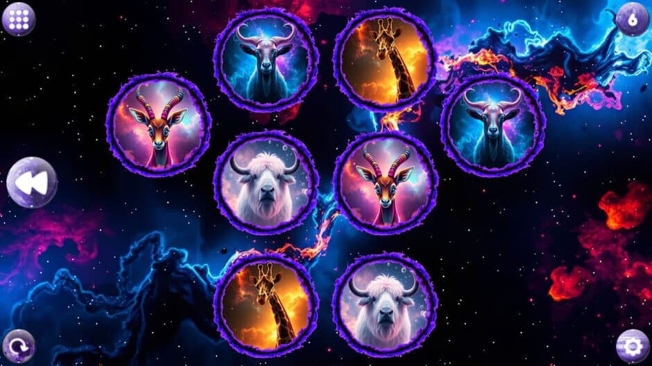 Space Memory: Artiodactyls screenshot