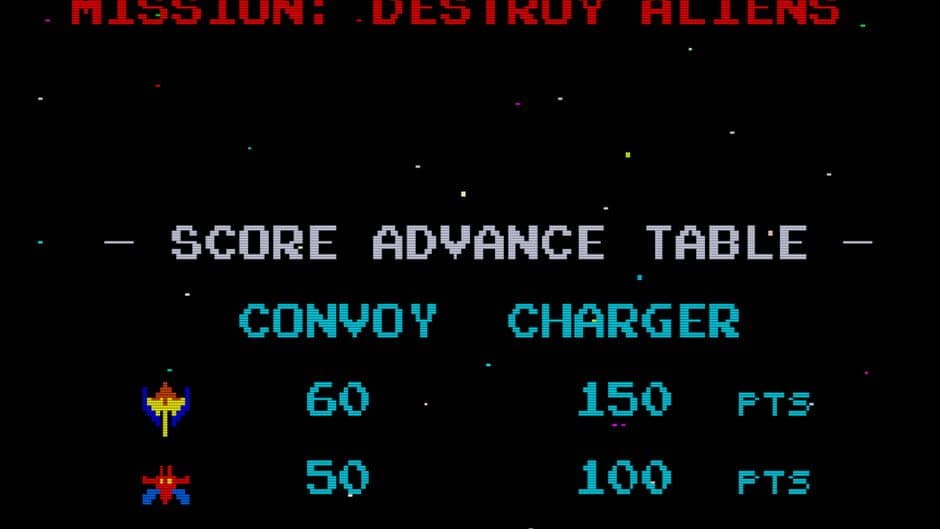 Galaxian screenshot