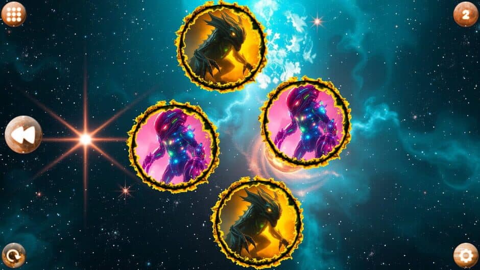 Space Memory: Monsters screenshot