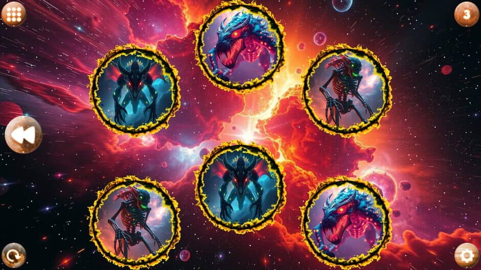 Space Memory: Monsters screenshot