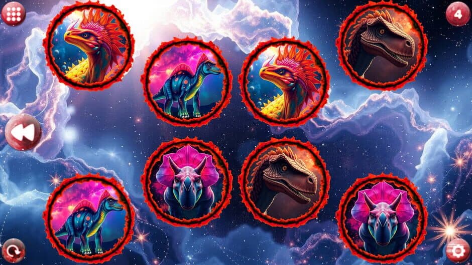 Space Memory: Dinosaurs screenshot
