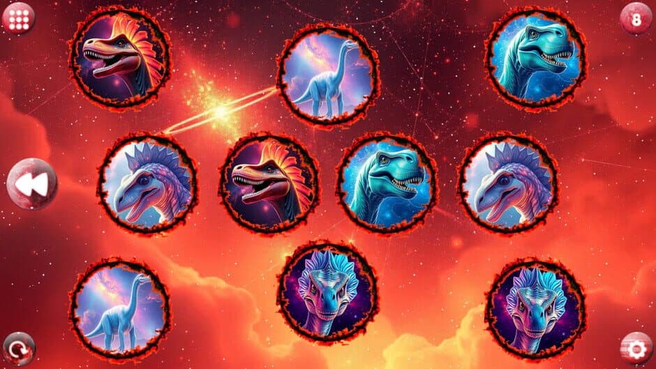 Space Memory: Dinosaurs screenshot