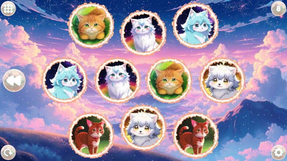 Anime Dream Match: Cats screenshot
