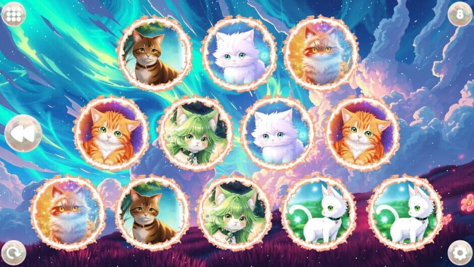 Anime Dream Match: Cats screenshot