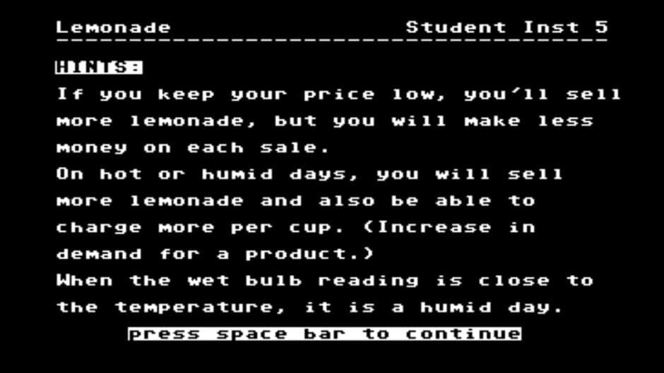 Lemonade screenshot
