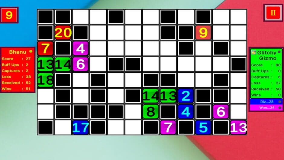 Squares Proximity screenshot