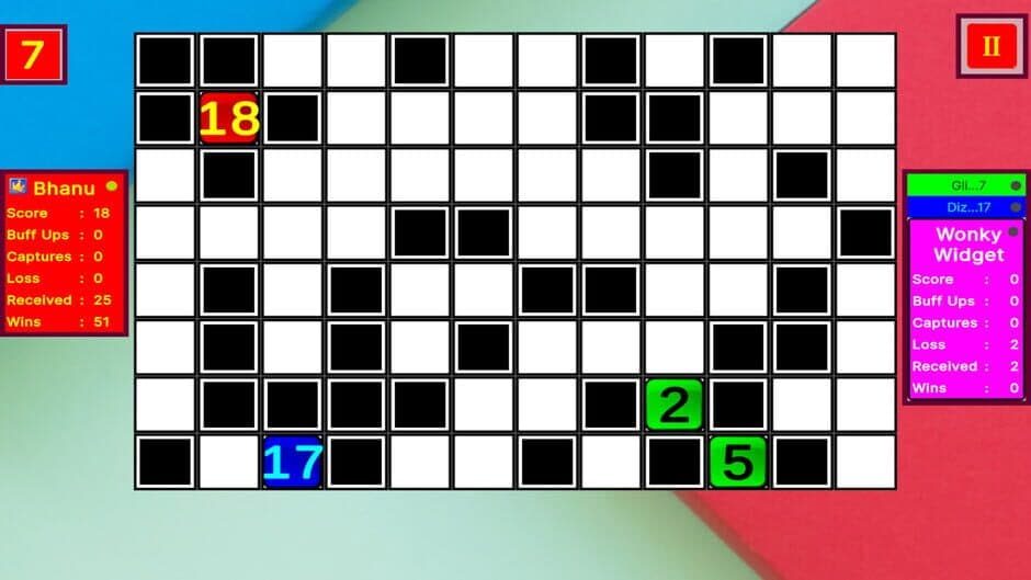 Squares Proximity screenshot