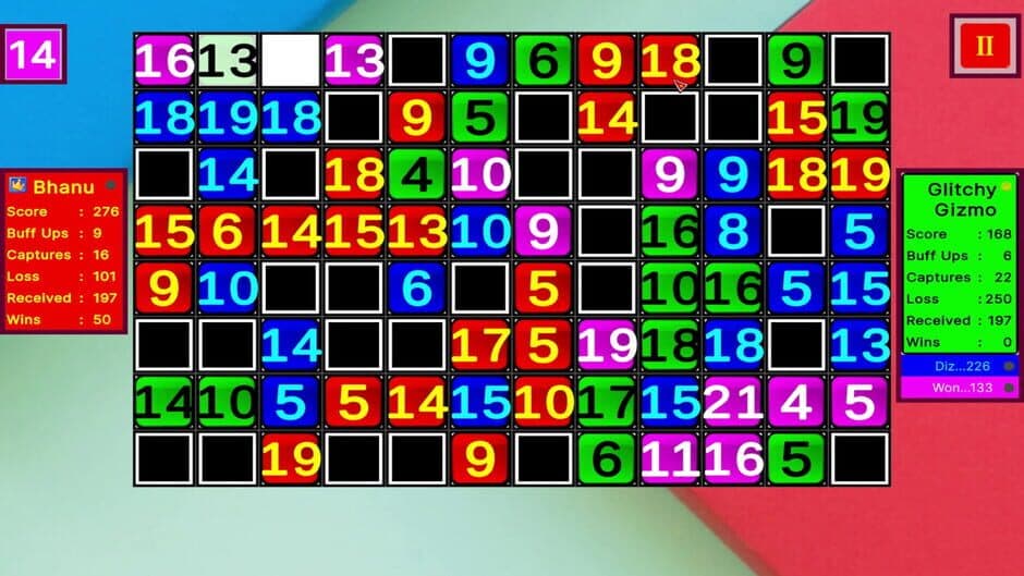 Squares Proximity screenshot