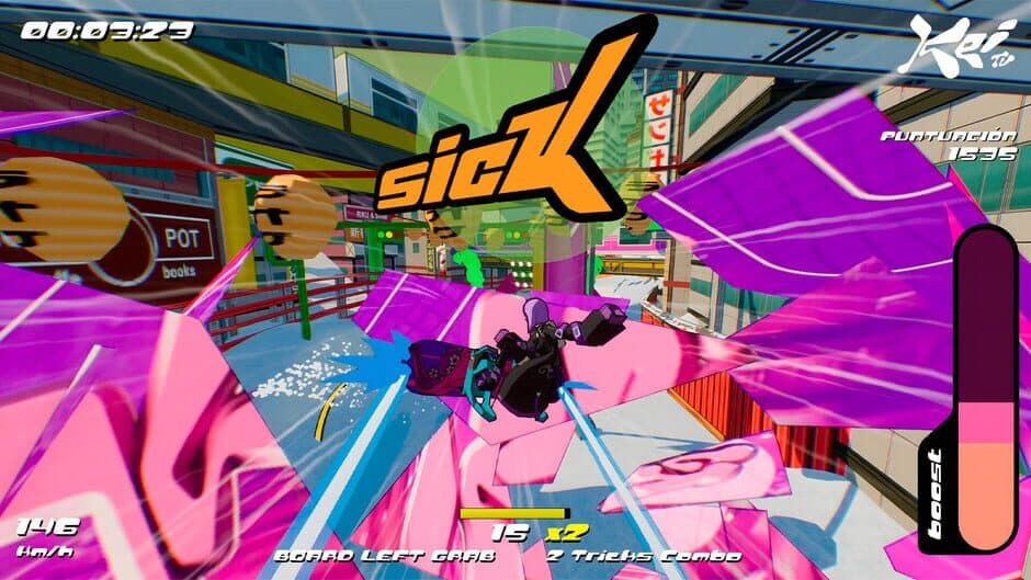 HyperYuki: Snowboard Syndicate screenshot