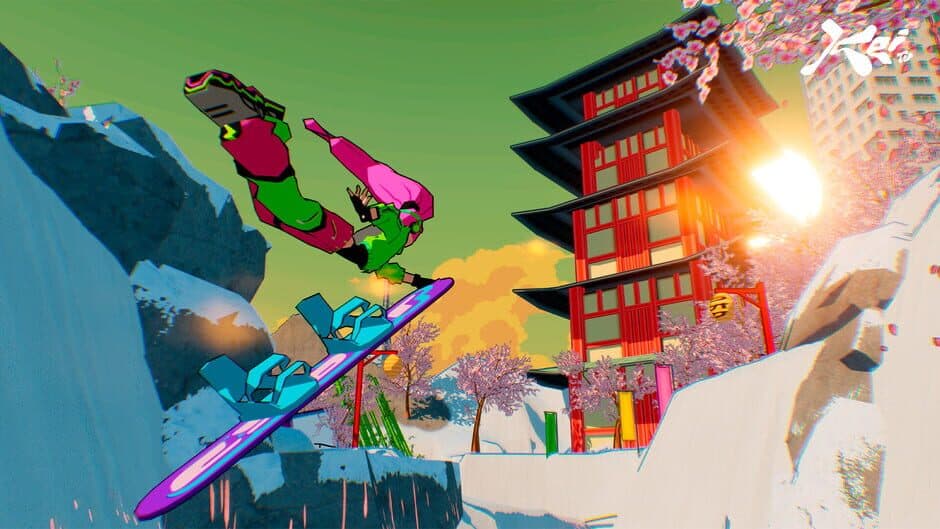HyperYuki: Snowboard Syndicate screenshot