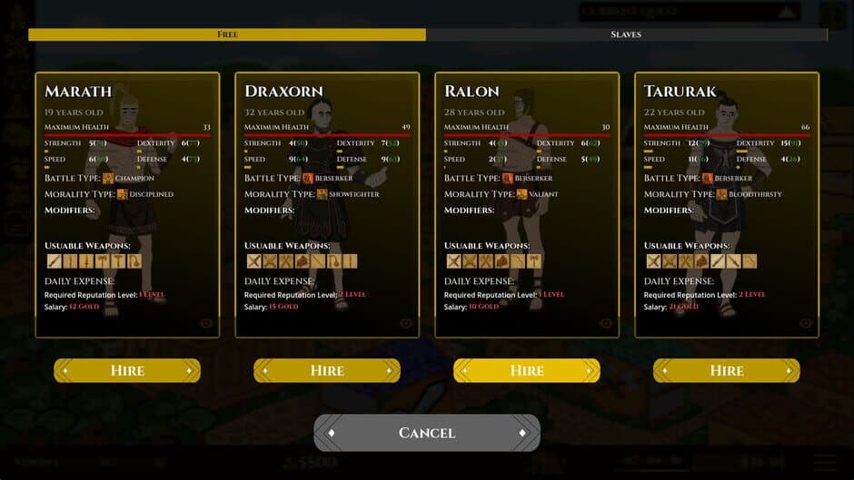 Ludus Manager screenshot