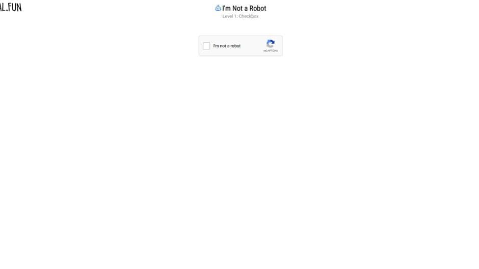 I'm Not a Robot screenshot