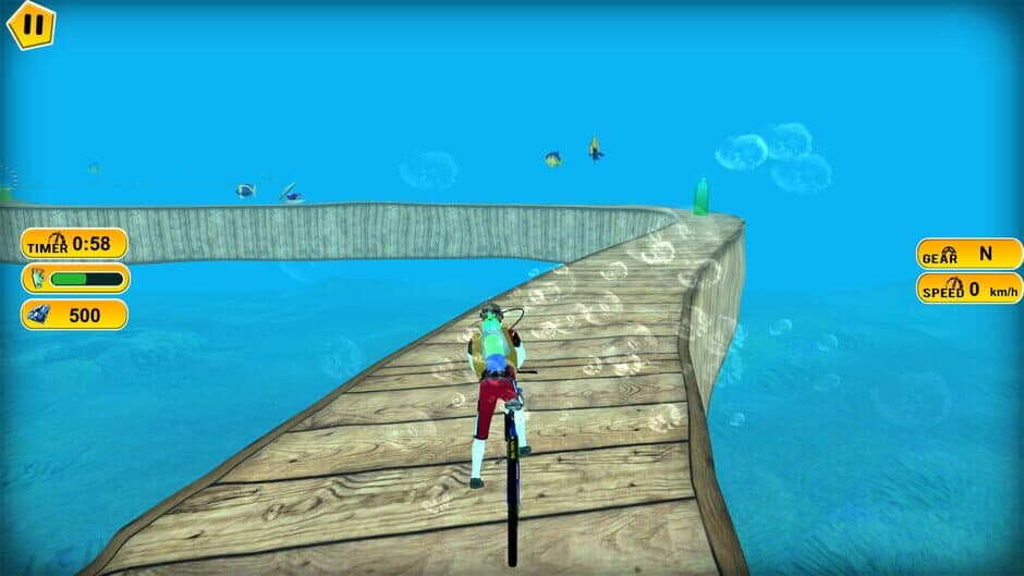 Underwater Cycling screenshot