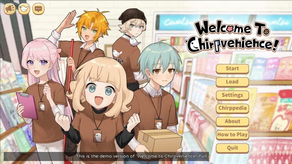 Welcome to Chirpvenience screenshot