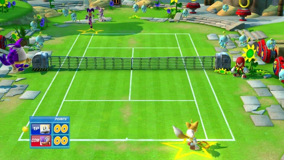 Sega Superstars Tennis screenshot