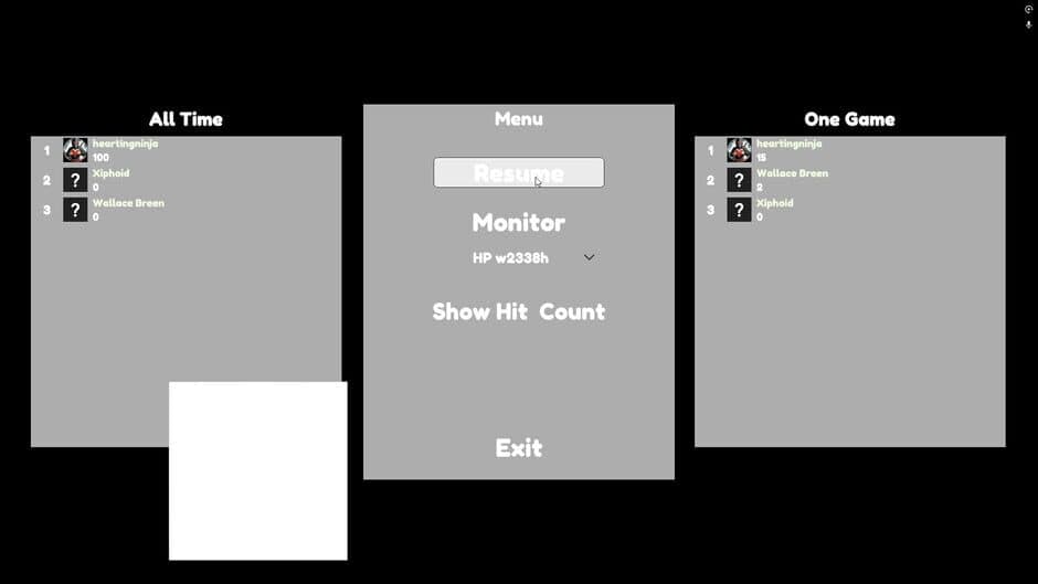 Cube Hits Corner screenshot