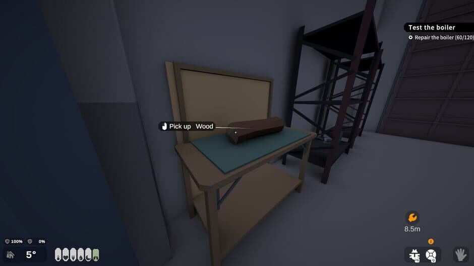 Snow Steam Trail screenshot