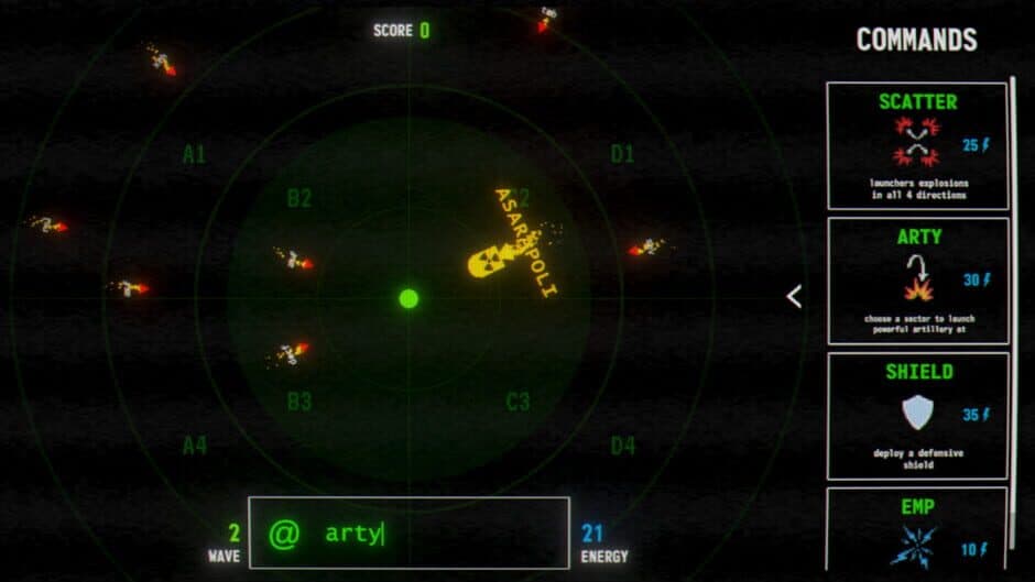 Type screenshot