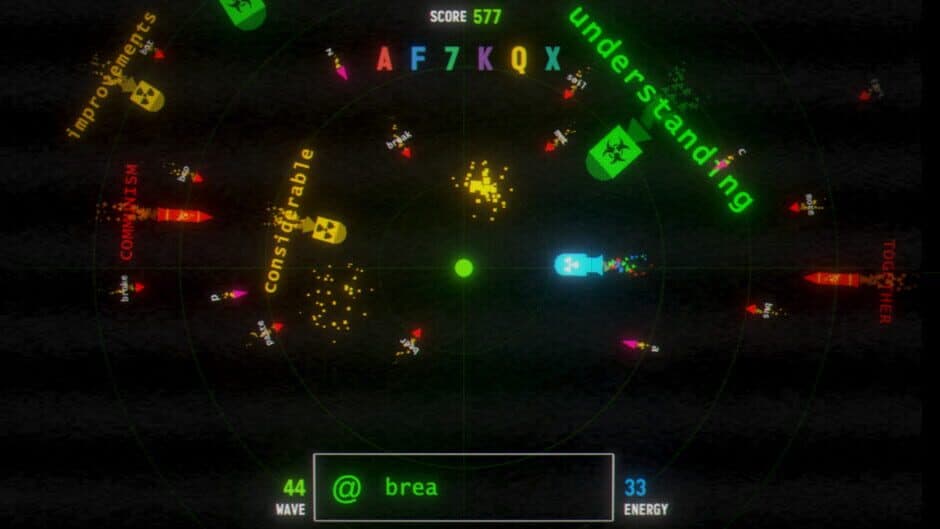 Type screenshot