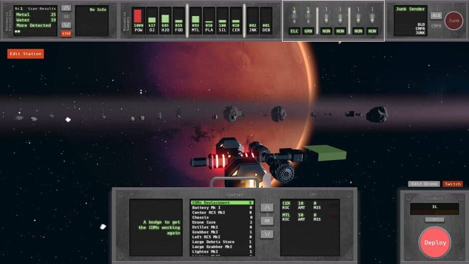 Debris screenshot