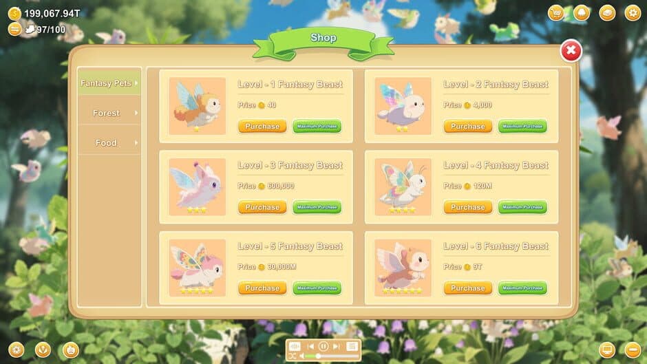 Fantasy Forest screenshot