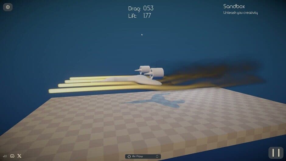 Wind Tunnel Simulator screenshot