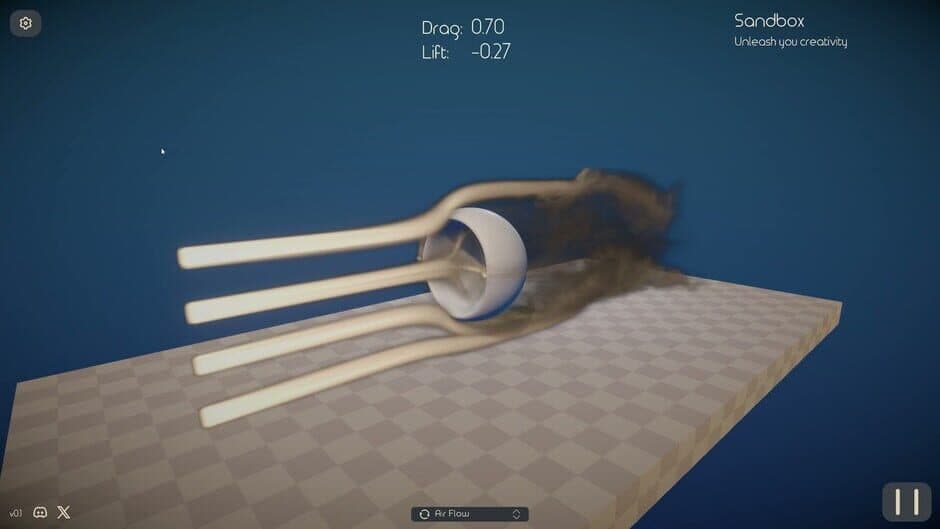 Wind Tunnel Simulator screenshot