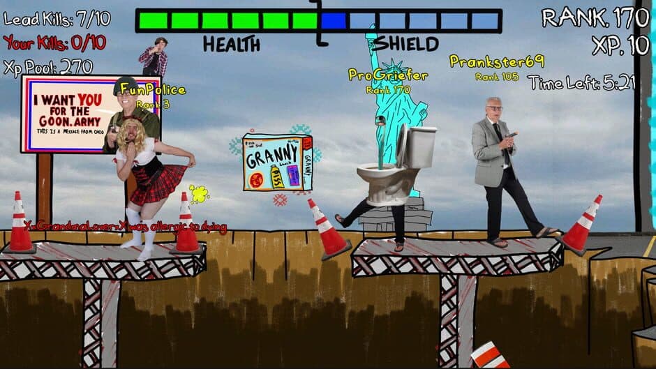 I'm in Love With Your Dead Grandmother: Online Battle Royale screenshot