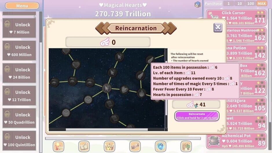 Kawaii Clicker Reborn screenshot