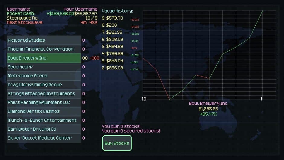 Stockwave Online screenshot