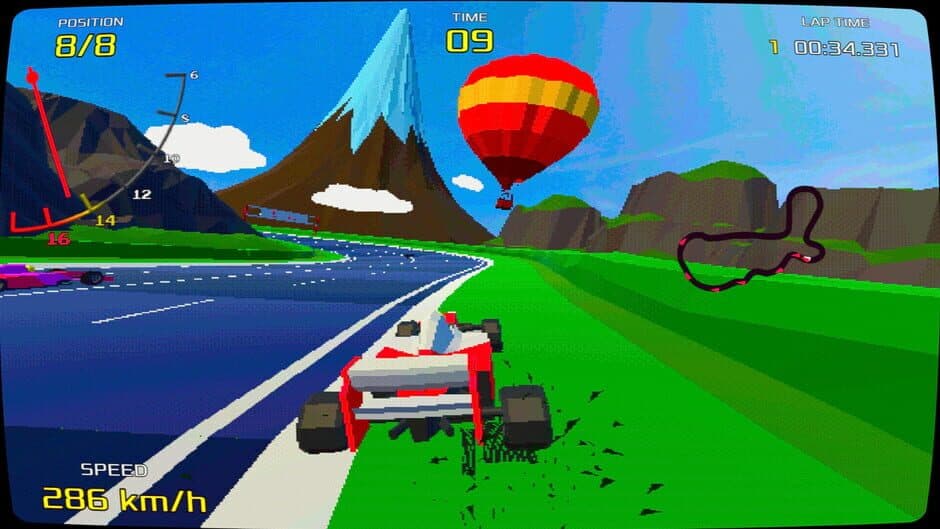 Virtuoso GP Race: On screenshot