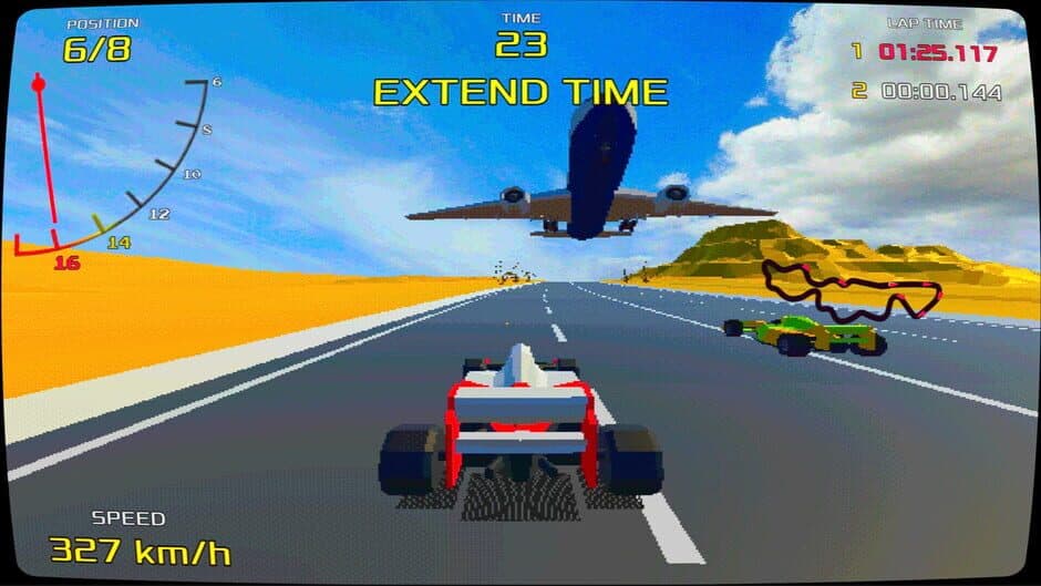 Virtuoso GP Race: On screenshot