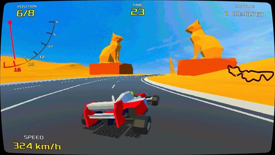 Virtuoso GP Race: On screenshot