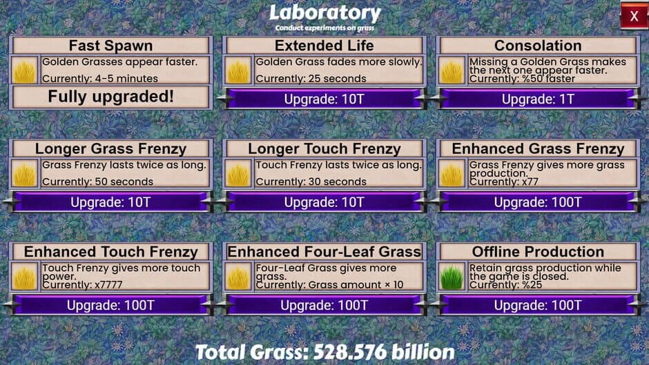 Grass Toucher screenshot