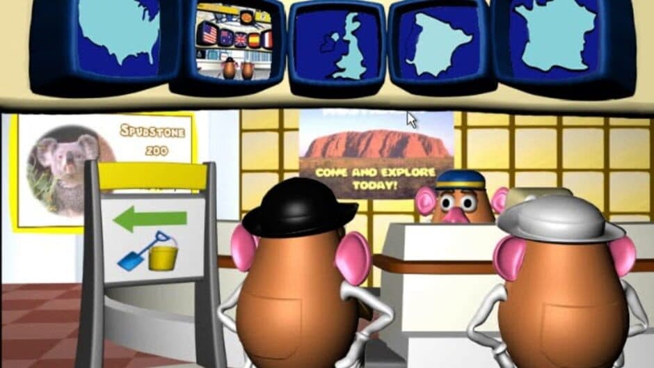 Mr. and Mrs. Potato Head Go on Vacation screenshot