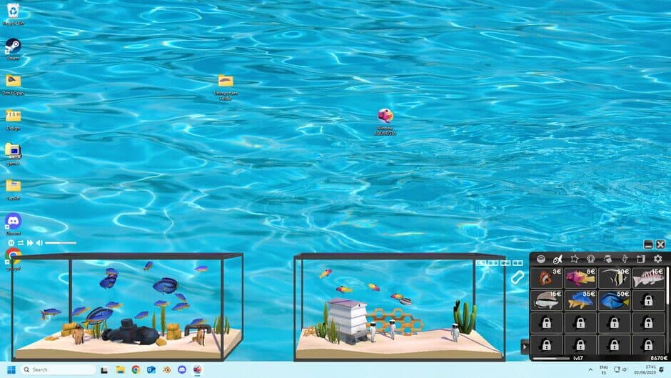 Window Aquarista screenshot